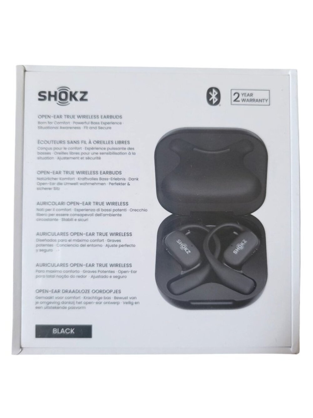 *NEW* SHOKZ OpenFit-Open-Ear Wireless Bluetooth 5.2 Headphones with Mic T910 - Picture 10 of 12